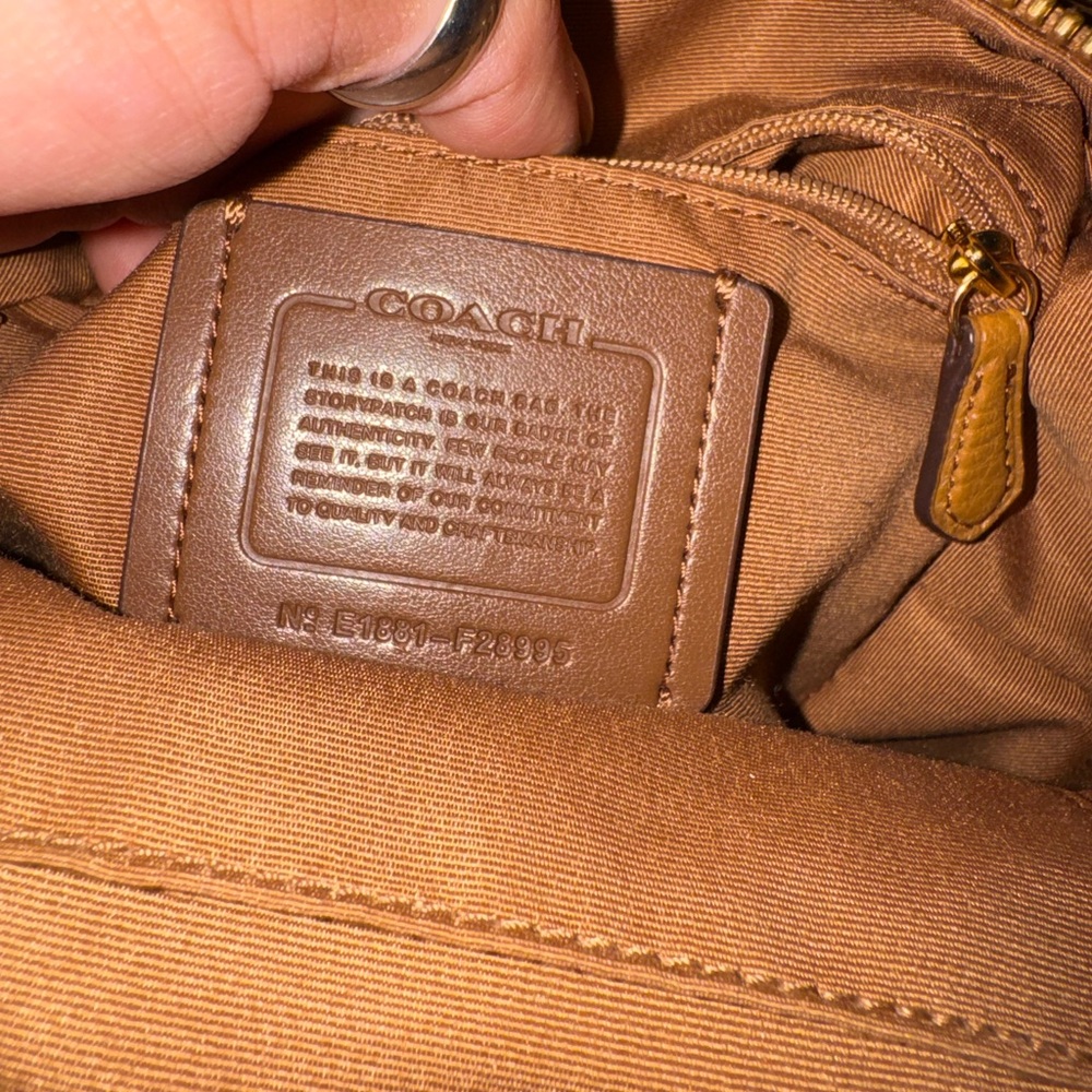 Coach Charlie Mini Leather Backpack - Picture 7 of 9